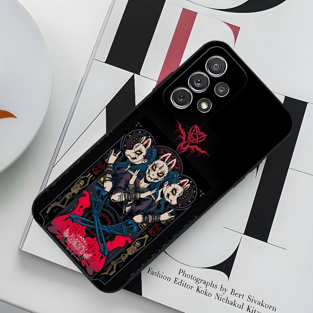 Чехол для телефона B-BABYMETAL R-Rock Band для Sumsung Galaxy S24 S23 S22 S21 S20 A24 A34 N20 M54 A54 A53 Fe Plus Ultra Черный Мягкий Чехол