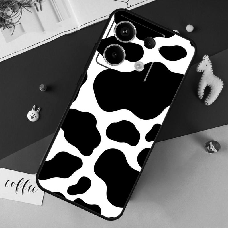 Cow Print Case For Xiaomi Redmi Note 13 12 11 8 9 10 Pro Note 12S 11S 10S Redmi 12 10C 12C 13C Cover