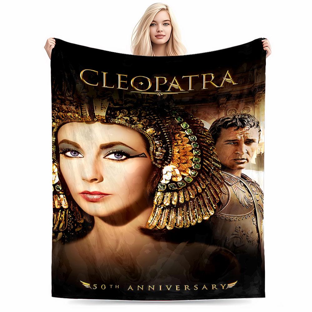 Cleopatra 50th Anniversary Blanket for all seasons blanket lunch break throw gift