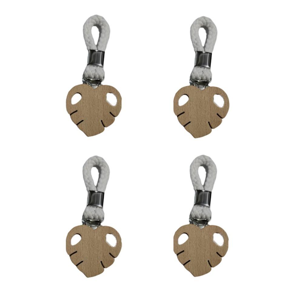 4PCS Heart Shape Towel Clamp Metal Clamp Hand Towel Hook Clothes Hanger  Closet