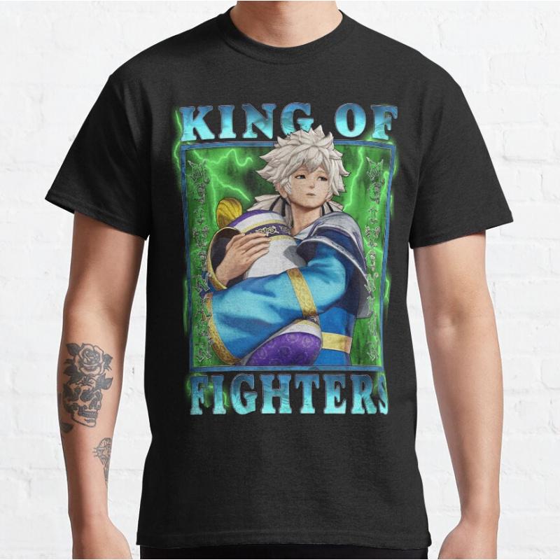 Sleeping Prodigy Meitenkun KOF King of Fighters 80s Video game Retro fighting videogames Tshirt Large size Adult Tops S6xl
