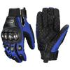 Мотоциклетная перчатка, защита костяшек, для лета/зимы, мужская, женская, синяя