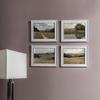 Gatheroad Landscape Art 8x10 Inch, Set of 4 Unframed Country Wall Art, Vintage Farmhouse Prints and Nature Wall Art for Living Room & Bedroom