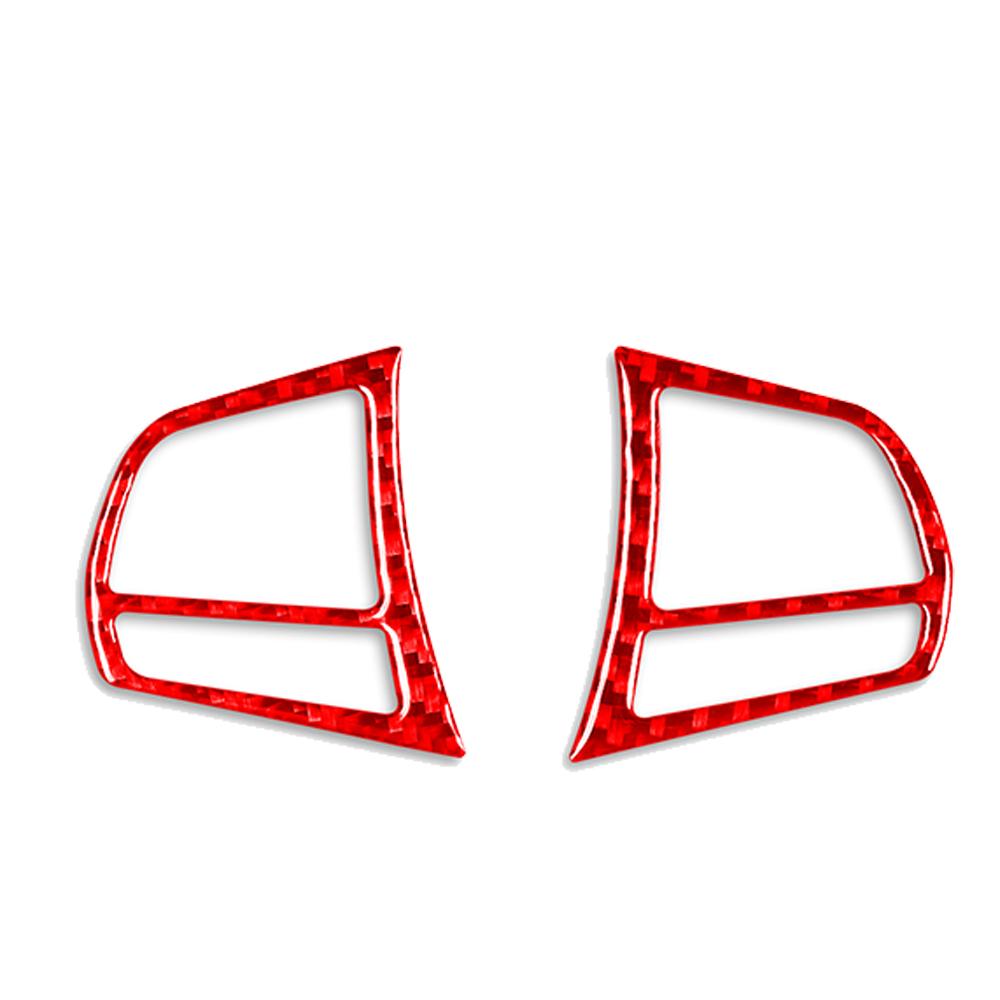 Для BMW X3 F25 2011-2017 X4 F26 14-17 Карбоновый руль Панель Кнопка Декоративные полосы Украшение салона автомобиля