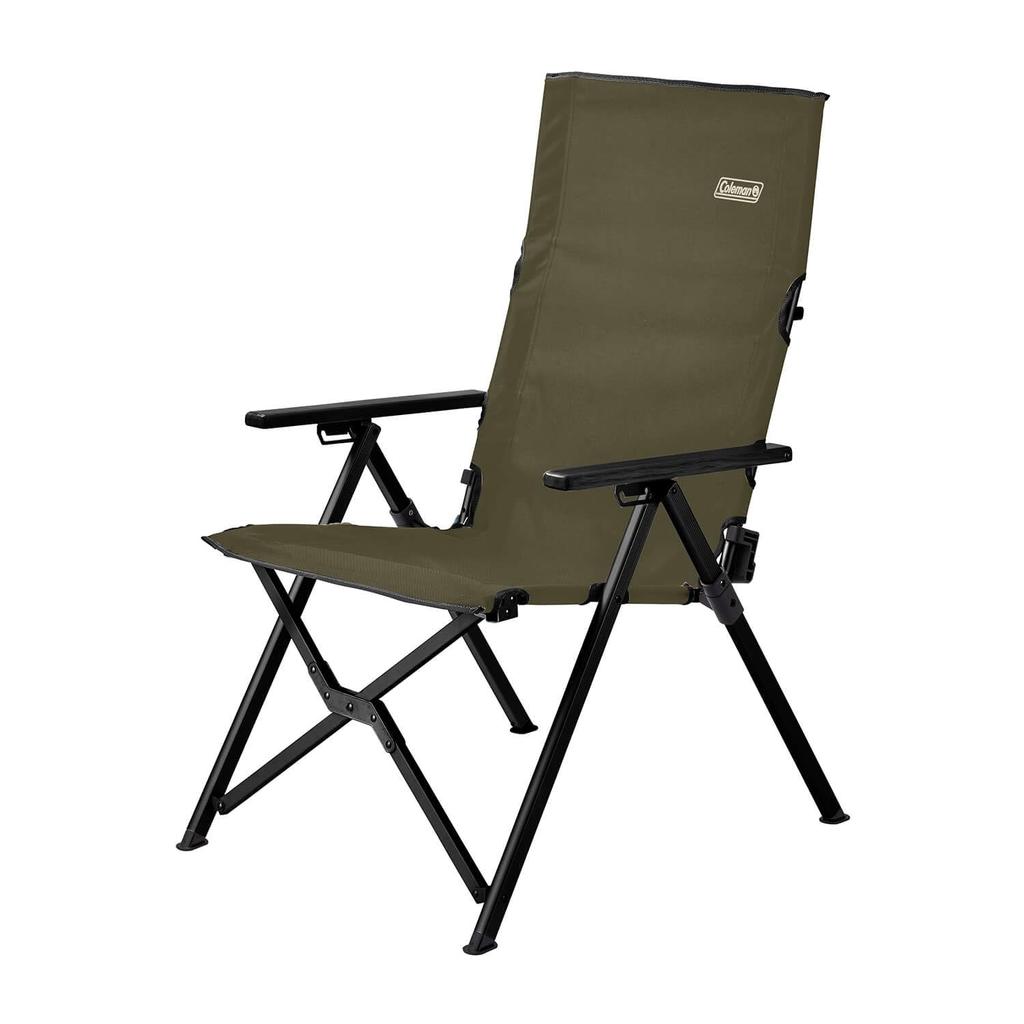 Coleman Ray Chair Reclining Folding High Back 3-Stage