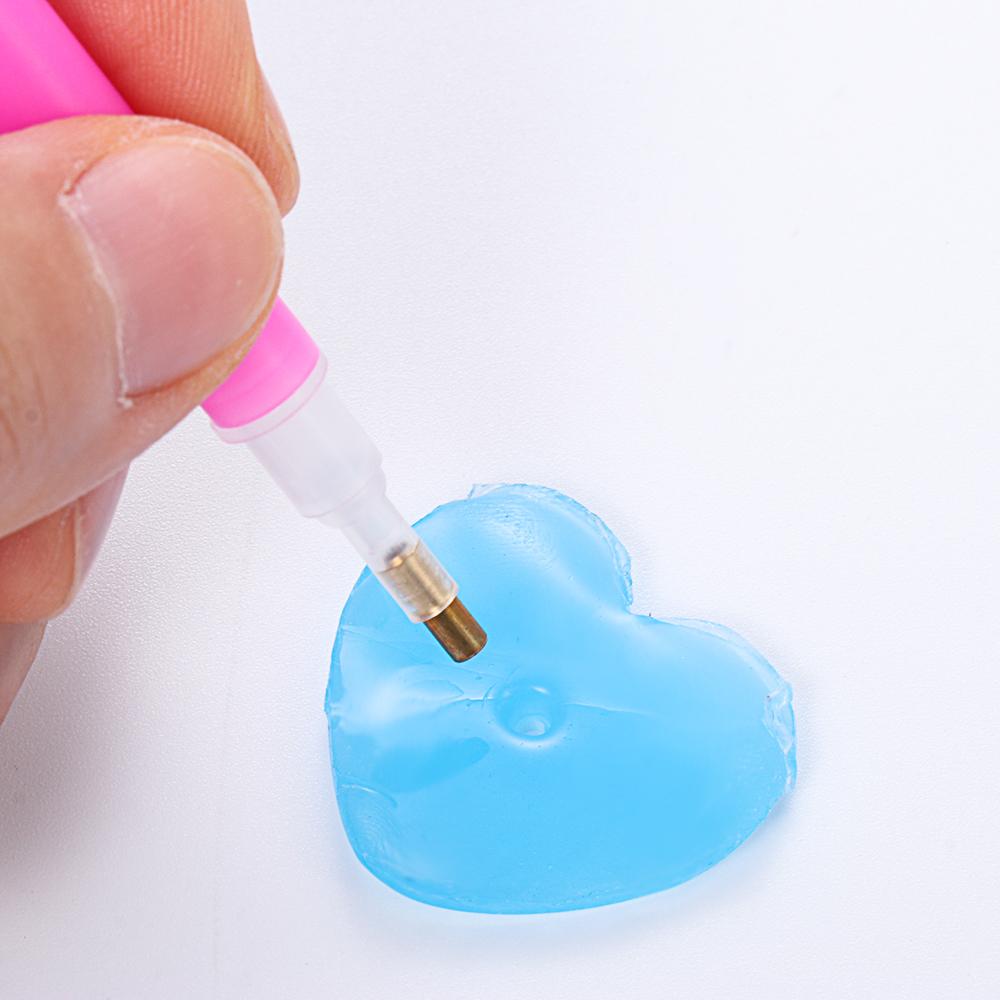Sticking Nail Art Tools Heart-shaped Drilling Mud Diamond Painting Glue Diamond Painting Glue Clay