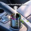 Car Air Freshener Fragrance Diffuser with Colorful Light Auto On/Off 3 Spray Modes Rechargeable Auto Essential Oil Diffuser Humidifier