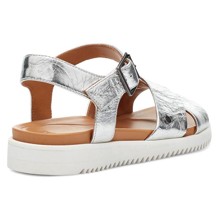UGG Женская металлическая сандалия Zoie 1116390-SLVR