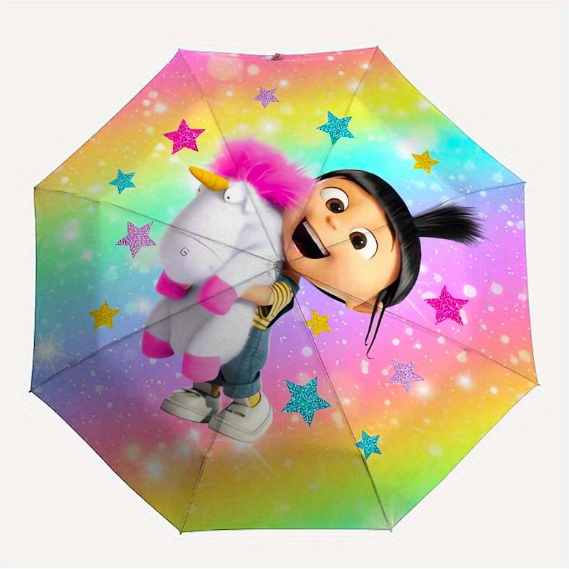 1pc Unicorn, Rainbow Themed High-quality Umbrella,Automatic Opening and Closing Umbrella,Multi-functional Umbrella G0811351