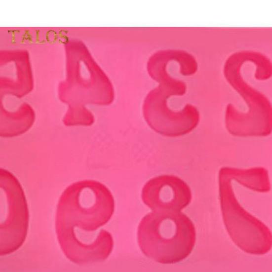 Форма для торта, легкосъемные инструменты для выпечки, гибкая, удобная, с большой буквой алфавита, помадка, шоколадная силиконовая форма, кухонные принадлежности