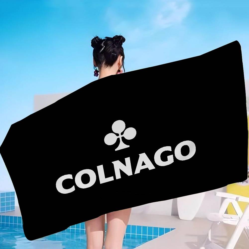 Colnago Logo Beach Towel Colorful Bath Towels For Girl Microfiber Quick Dry Sand Free Beach Yoga Spa Gym Pool