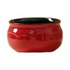 Forbidden City Red Teacup   New Master Cup High-end Personal Special Chinese-style Household Tea Cup Ceramic Tea Set