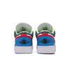 Air Jordan 1 Low Grade School 'Funky Patterns' (Unisex) Black / Light Fusion Red / White / Coast Kids' Basketball Shoes DH5927 006