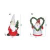 Standing Christmas Gnome Ornament Resin Santa Claus Statue Xmas Gnome Elf Figurine  Children Gifts
