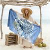 Football Messi Personalized Text Beach Towel Super Soft & Absorbent Perfect for Traveling Yoga Camping and Swimming