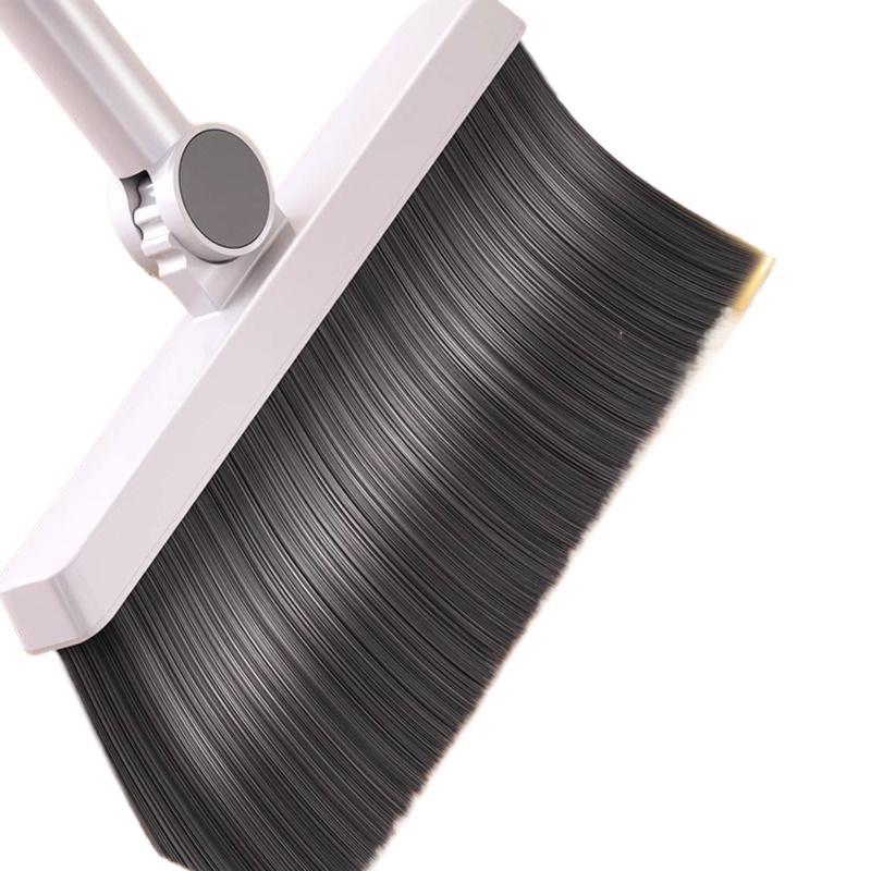 Складной набор "Метла и совок" с мягкой щетиной для дома