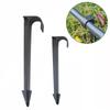 50pcs Garden Irrigation Hose Anchors 16mm Fixed Stakes Tubing Holder Pipe Support Bracket for Lawn Garden Drip Irrigation Stems