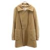 Made In Japan No Color Coat M Brown 2-way Collar Women Used