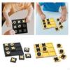Acrylic Tic TAC Toe Game Board Games Brain Teaser Strategy XO Decorative for Families