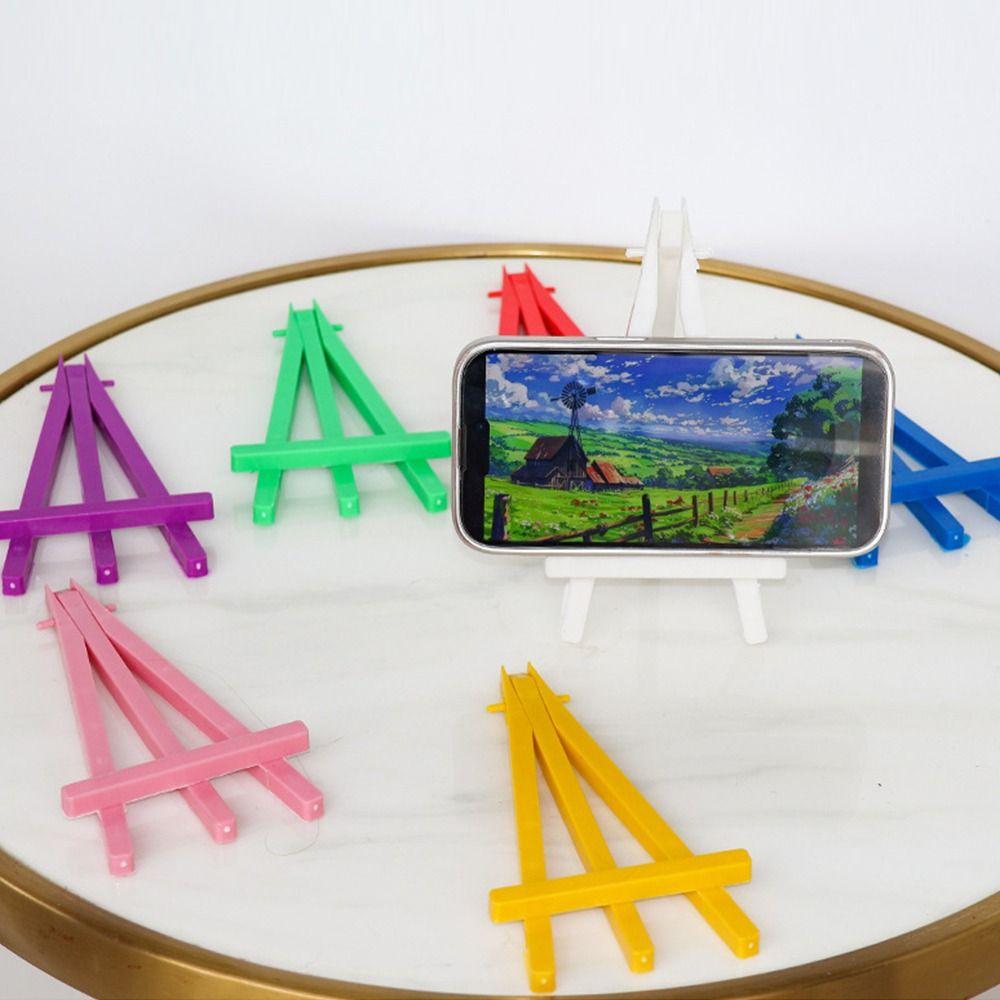 Plastic Painting Display Stand Adjustable Desktop Phone Holder Painting Holder  Office Desk