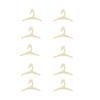 10Pcs Non Slip Baby Clothes Hanger Rabbit/Bear Baby Clothes Rack Wooden Clothes Hanger  Kids Present