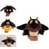 Death's Head Hawkmoth Plush Doll 23cm Soft And Fluffy Customizable Design Feather-like Texture