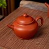 Маленький чайник из красной глины ручной работы, изготовленный методом ручной лепки, набор для кунг-фу чая из фиолетовой глины, чайник Сиши, чайник Сиши Дэ Чжунмин, чайник Шэнцзи