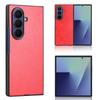 For Samsung Galaxy Z Fold7 5G Case Litchi Texture PU Leather + PC Phone Cover