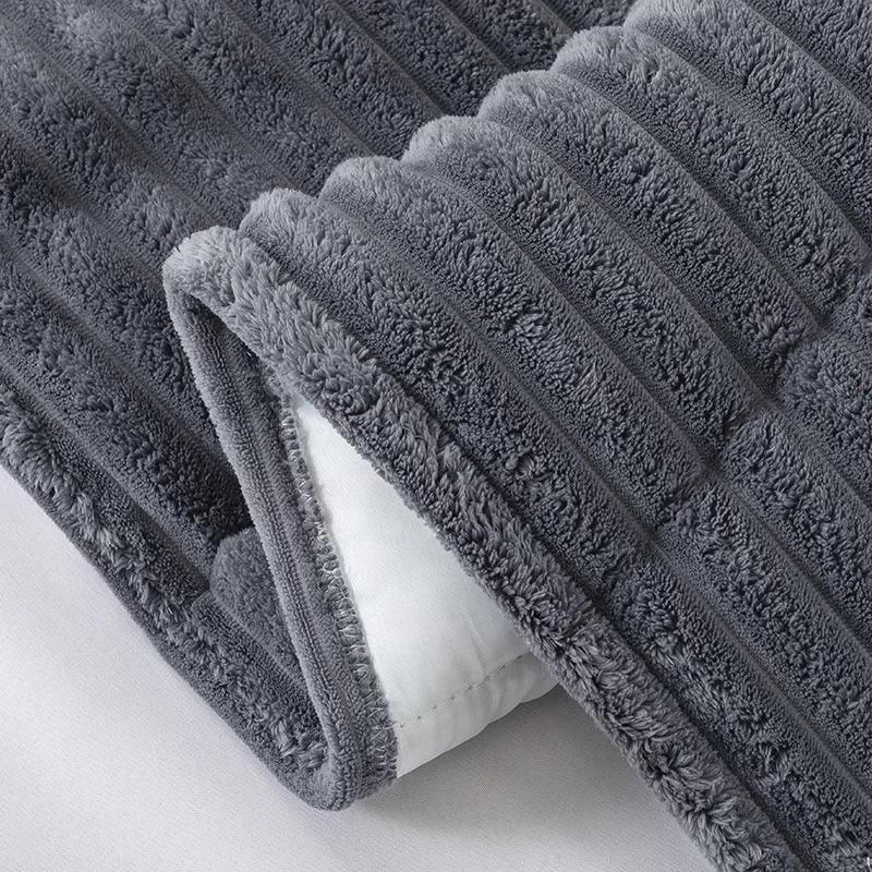 1 шт., все включено, зимний утолщенный стеганый чехол для изголовья кровати, мягкий бархатный чехол для изголовья кровати, чехол для защиты спинки кровати от пыли