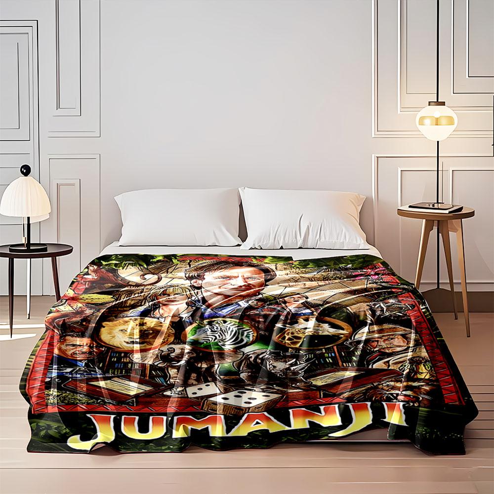 Jungle Adventure Blanket Design for all seasons blanket lunch break throw gift