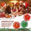 1PC 2025  Christmas Gift Exchange Dice - 12-sided (D12) Party Game with Elves and Snowflake Designs