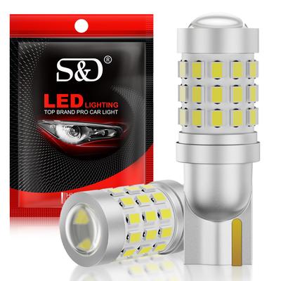 2 шт. W5W T10 LED CANBUS без ошибок 42SMD светодиодные чипы 194 168 Автомобильные внутренние габаритные огни Автолампы Плафоны для салона 1000Лм 12В Лампа 6000К