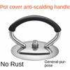 2 шт. ручка для кастрюли из нержавеющей стали, противоожоговая крышка для кастрюли, ручка для кухни, аксессуары