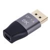 Адаптер Mini DP на DP 8K 60 Гц, двунаправленная взаимопреобразующая HD-головка, принадлежности для компьютерного монитора