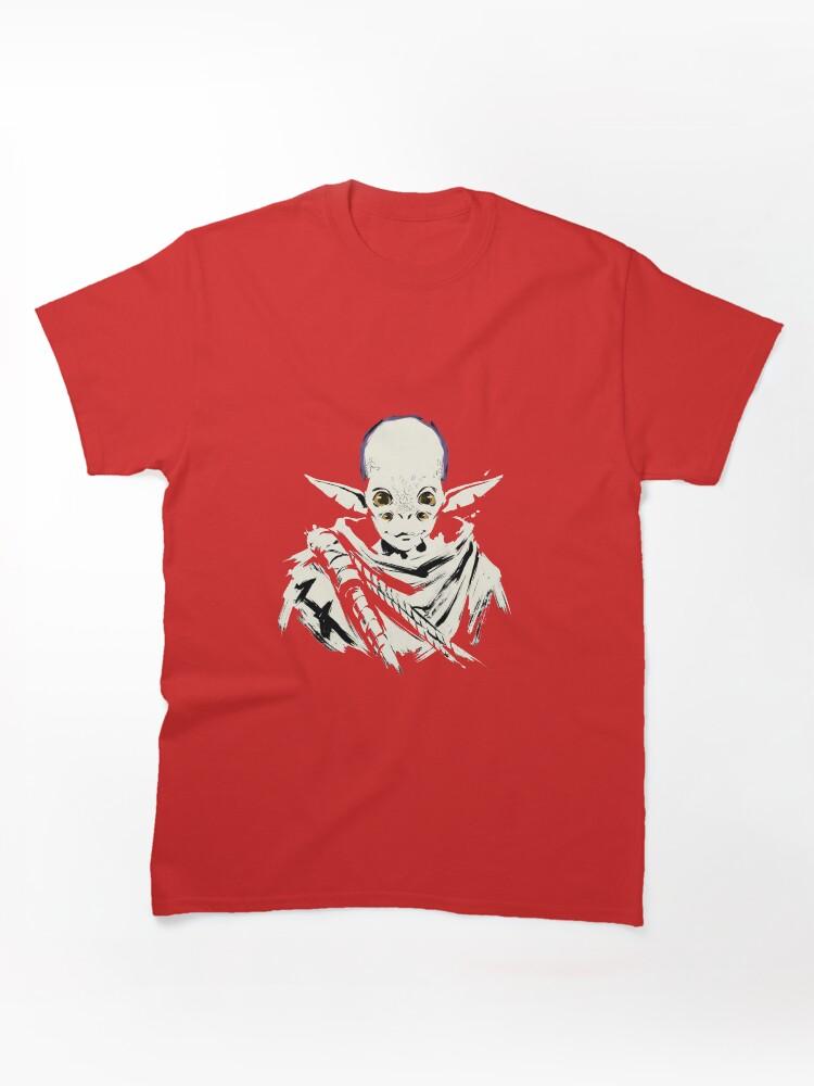 Outer Wilds Hatchling Outer Wilds Sumi-e Gaming Graphic Tee Classic T-Shirt