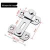 Modern Stainless Steel Sliding Bolt Latch for Bathroom, Pet Cage, Barn Door, Anti-theft Lock