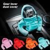 Крышка рычага переключения передач автомобиля, украшение рычага переключения передач, креативная толстовка с капюшоном, защищающая от пота рук, одежда для переключения передач