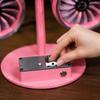 Настольный вентилятор, напечатанный на 3D-принтере, с бесступенчатой регулировкой и бесщеточным двигателем, дизайн в авиационном стиле, подарок