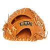 ZETT Baseball Softball Limited for Boys and ZETT Baseball Swallow Sports Soft Brown x Pastel Glove, Glove, All-Around, Edition, Juniors, Children's,