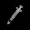 5Pcs 5ml Plastic Industrial Syringe Without Needle Tips Liquid Glue Oil Ink