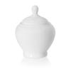 Elegant Bone Porcelain Sugar Bowl, Dishwasher Safe, Felicia DUKA