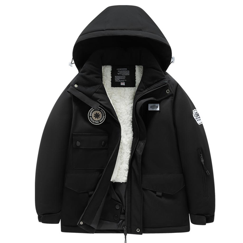 Children's Fashion Skiwear Set Boys' And Girls' Thickened Warm Ski Jacket