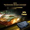 X96Q PRO+ Android 14 TV Box Allwinner H728 Octa Core Gigabit Ethernet Wifi 6 BT5.0 Set Top Box Media Player