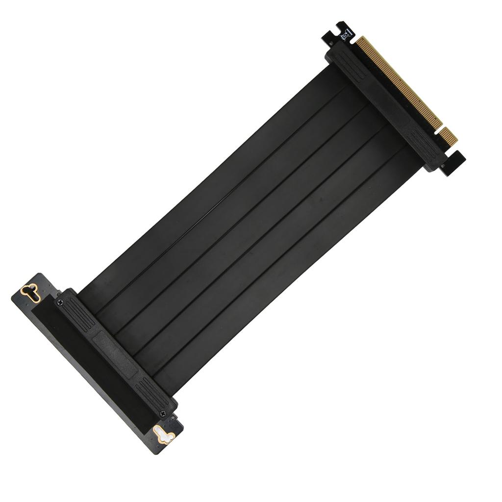 Кабель-удлинитель PCIE 3.0 16x высокоскоростной гибкий 90 градусов для видеокарт GTX1080 GTX1080Ti RTX2060 RTX2070