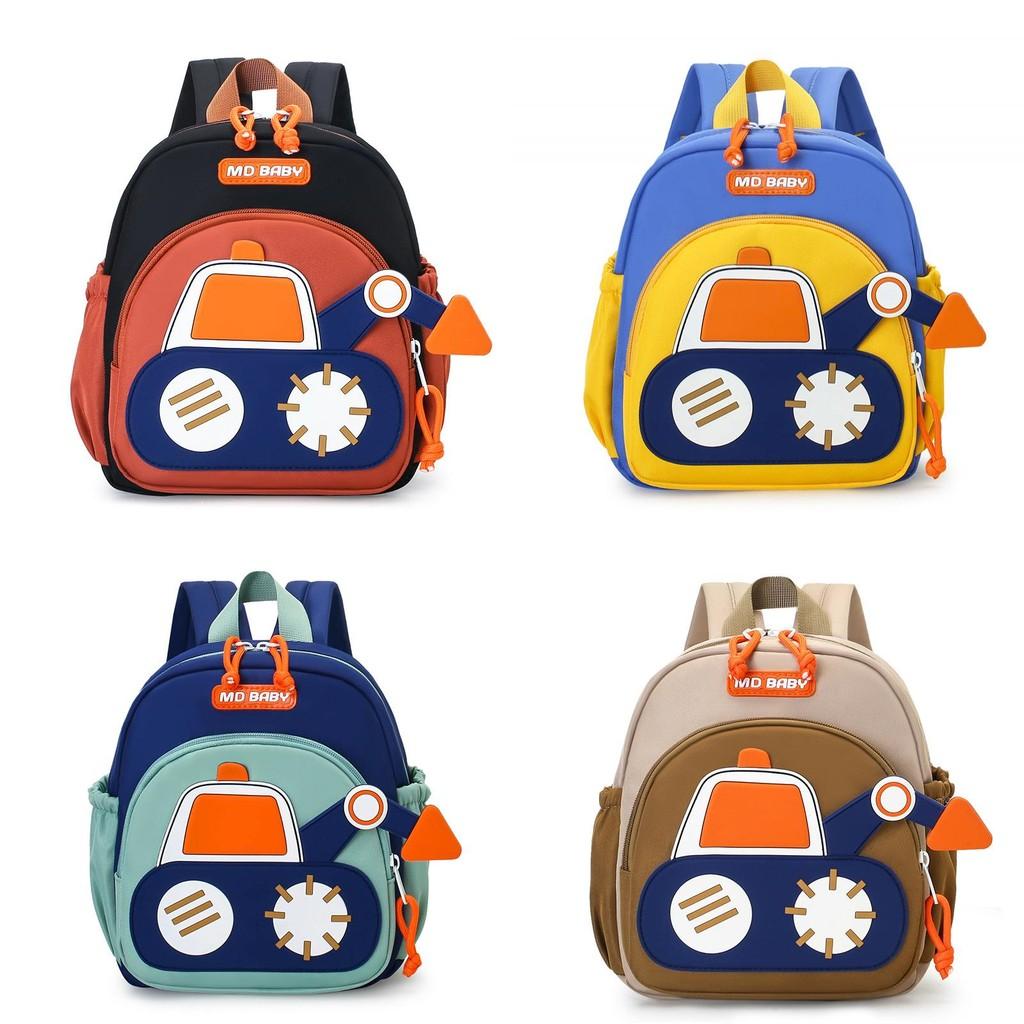 Cute Cartoon Backpack For Kids Lightweight Nylon School Bag For Boys And Girls