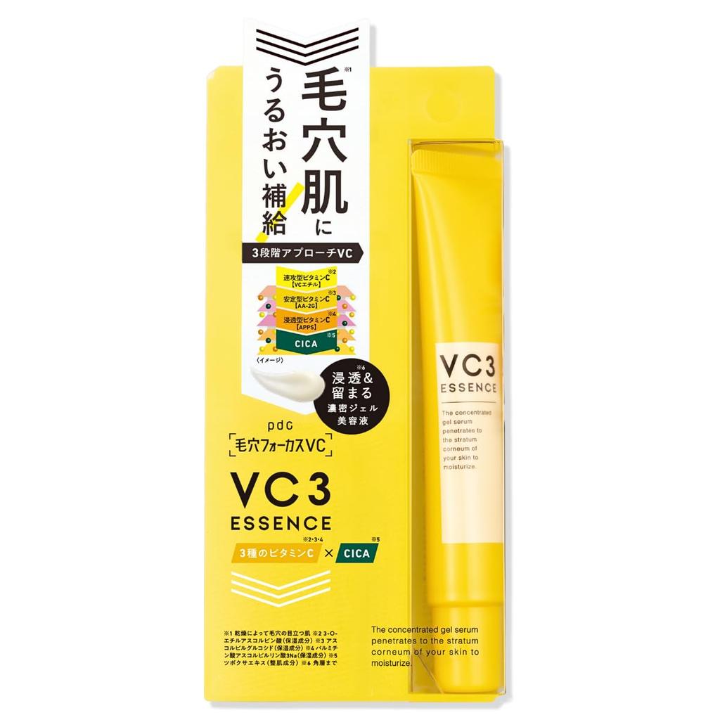 Pore Focus VC VC3 Essence 20 г Плотная точечная гелевая сыворотка Витамин C Cica Serum Cica Skin Care Производное витамина C Увлажнение
