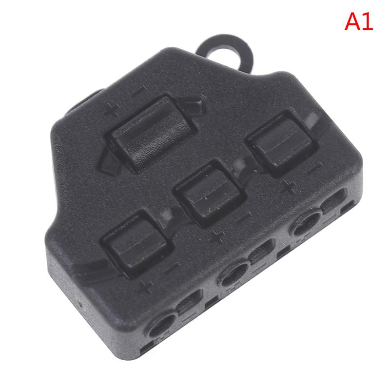 Push-in Wire Connectors 48V 9A, Quick Splice Terminal Blocks for LED Strips, Electrical Wiring - 0.34-0.75mm² Wire Range
