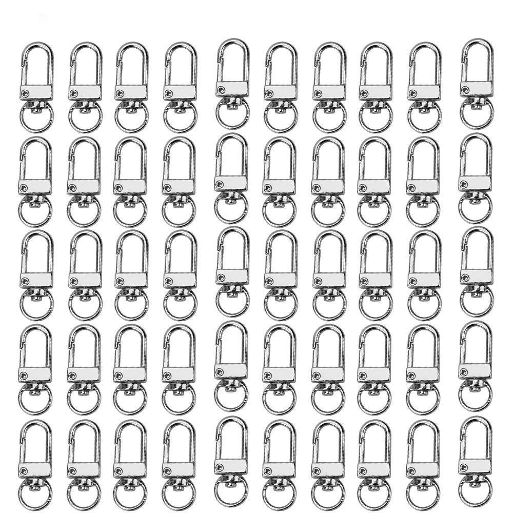 3cm Alloy Latch Handbag Hardware: Electroplated Door-Type Buckle Hook & Keychain