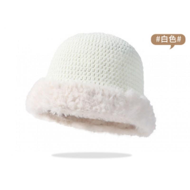 Winter Korean Style Oversized Beanie Outdoor Windproof Warm Knit Hat Women