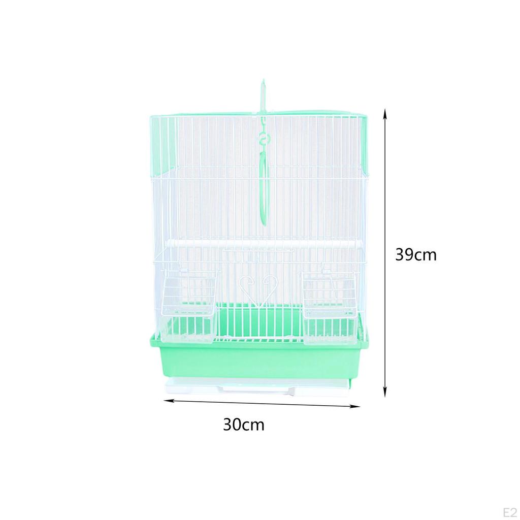 Подвесной крючок для клетки для птиц Клетка для попугаев Стойка для попугаев со стойкой для сидения для волнистых попугайчиков конуров